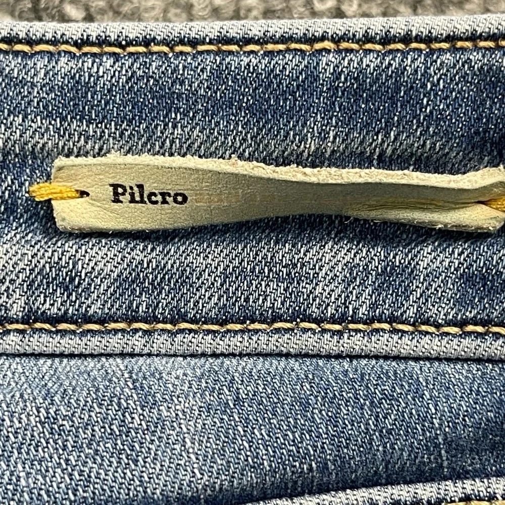 Pilcro and the Letterpress Jeans Womens 26 Stet Blue Denim Skinny‎ Anthropologie